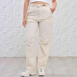 NWT Halfdays Women's Bastille Trail Pants, Tan Hiking, Outdoor Pants Extra Small